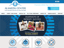 Tablet Screenshot of alamedacenter.com